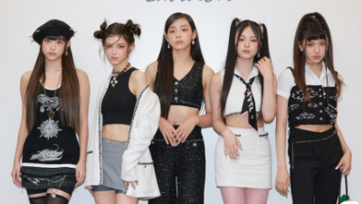 뉴진스, 써클차트 글로벌 K팝 1위…가야G 3관왕