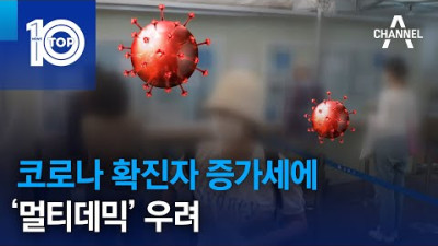 2023.7.23. 코로나 확진자 증가세에…‘멀티데믹’ 우려 | 뉴스TOP 10