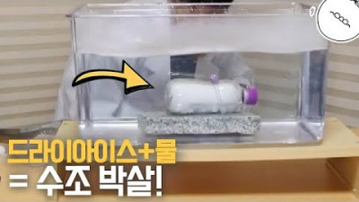 대혼돈의 드라이아이스 폭발 실험!? #Shorts