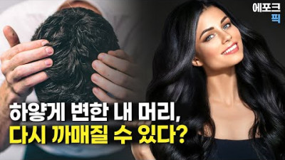 노화의 상징 ‘흰머리’… 원래 머리색으로 되돌릴 수 있다는 연구 결과!
