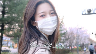 2022. 5. 15. [HoneY_log] 대학생 백지헌 | 생일 카페 투어 | 🎂지헌 DAY 브이로그🎂