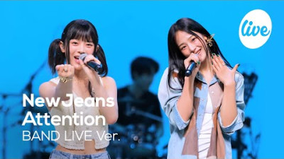 [4K] NewJeans (뉴진스) -“Attention” Band LIVE Concert│뉴진스의 청량 하이틴 밴드라이브💫 [it’s KPOP LIVE 잇츠라이브]