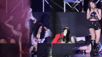 [8K] 빗속 무대가 미끄러워 계속 넘어지는 앨리스 (ALICE) 풀버전 직캠 @ 보령머드축제 K-POP 콘서트 | 220720 | by -wA-