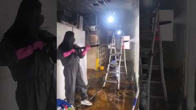 화재현장 청소 아르바이트 #윤지쿵 #트랜스젠더