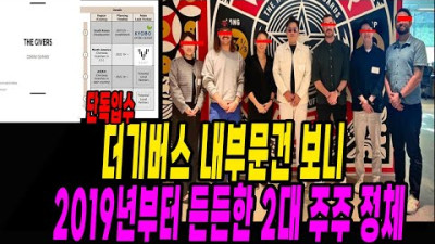 [단독입수] 더기버스 내부문건 보니/ 2019년부터 2대 주주가 있었다