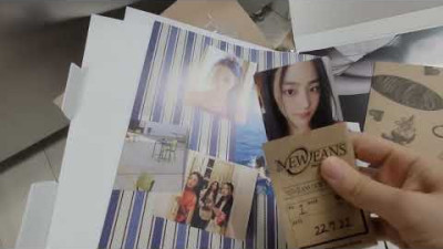 Newjeans bluebook 앨범 minji ver. 언박싱