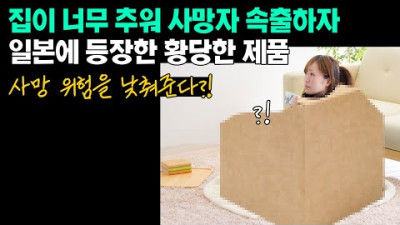 일본, 다양한 아이디어의 방한 제품