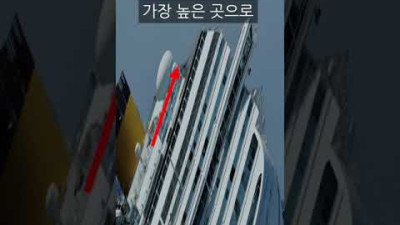 배가 기울어지면 이렇게 살아남으세요 (사람들 따라하면 큰일납니다)