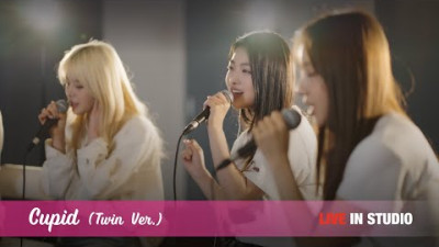 Cupid (Twin Ver.) - LIVE IN STUDIO | FIFTY FIFTY (피프티피프티)