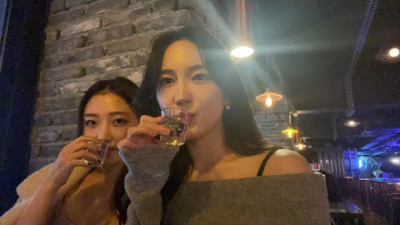 내일 휴무니까 오늘은 간단히 소주 한 잔❣️ | 효정