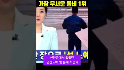 우리나라에서 가장 무서운 동네 1위 <염전노예, 은폐 사건, 학부형 3명이 여교사 성폭행, 고소남발, 이재명 90%가 찍은 전라민족 신안군?>