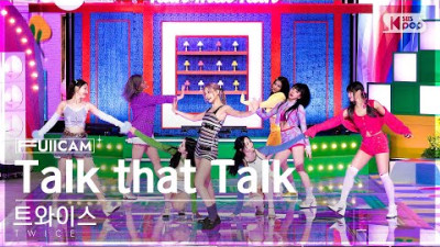 [안방1열 풀캠4K] 트와이스 'Talk that Talk' (TWICE FullCam)│@SBS Inkigayo 220828