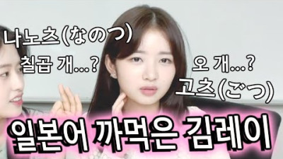 [아이브 레이 유진] 일본어 까먹은 김레이